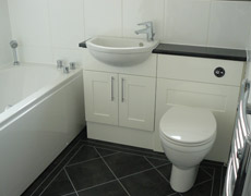 Example of our bathroom fitting services